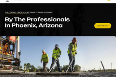 Construction Website Design & Development for Parking Professionals  